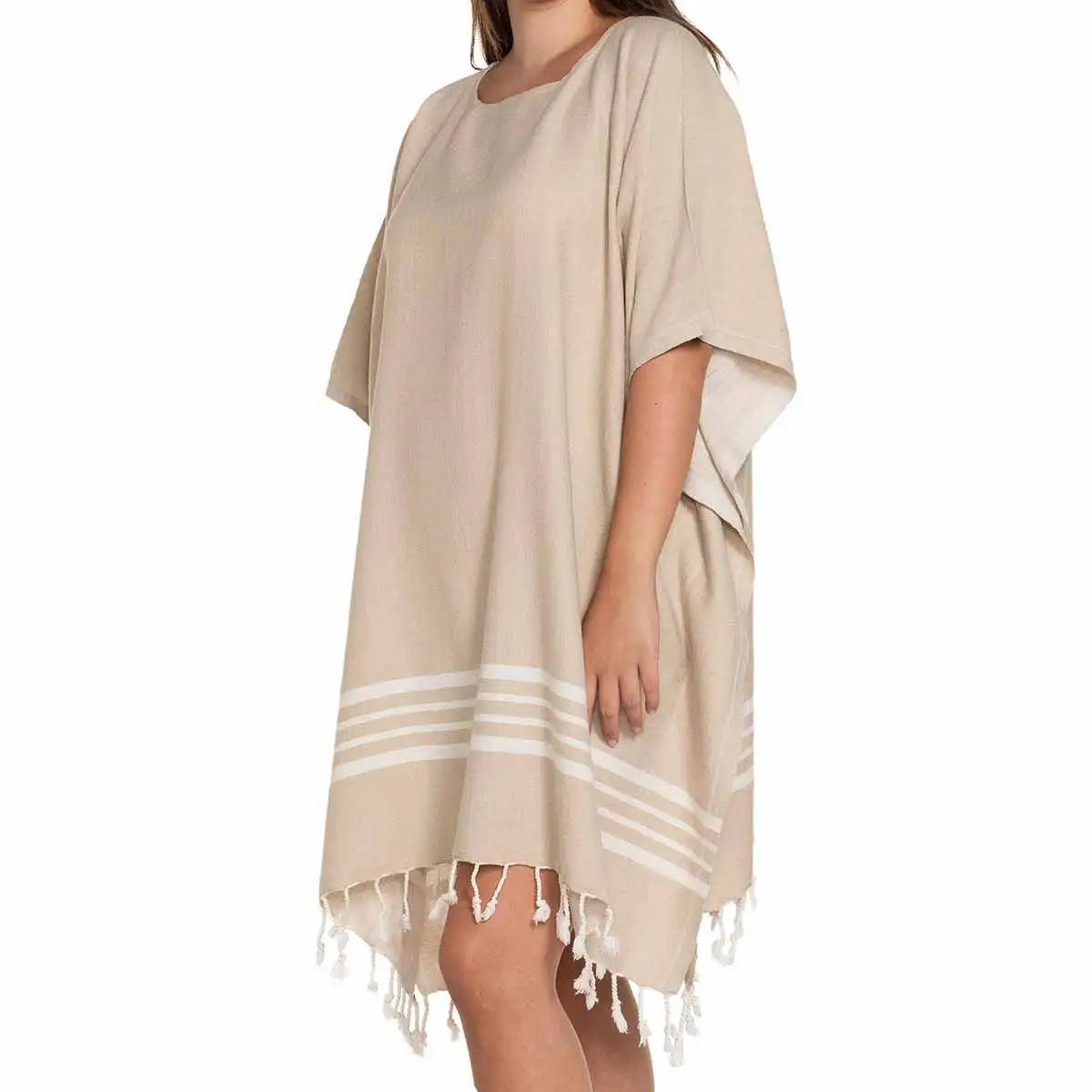 Dress Homewear Beach Tunic Comfortable High Quality 100% Turkish Cotton Standard Sized