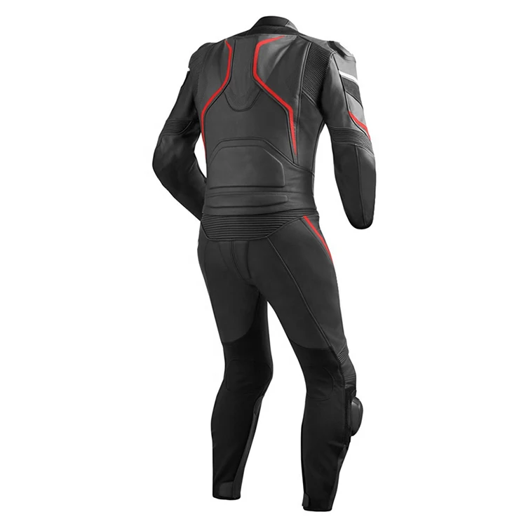 Motorbike Suit Set Genuine New Fashion Racing Men Motorbike Leather Suit Top Quality Motorcycle Racing Leather Suit
