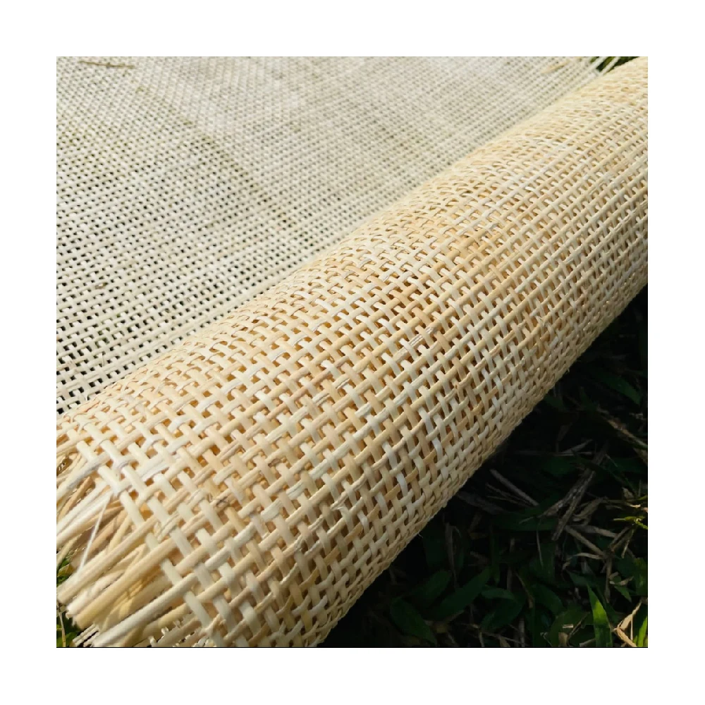 Natural Rattan Radio Weave Rattan Cane Square Webbing for Rattan Furniture DIY Projects- Best Quality