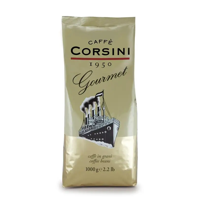 Caffe Corsini, цельные кофейные зерна, изысканная смесь HoReCa, итальянское эспрессо, 1 кг