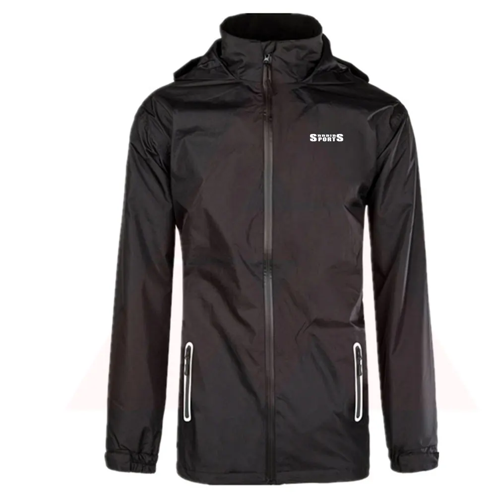  Custom Cheap Fashion Fold Able Waterproof Rain jacket Wholesale Unique Design Men Jacket For Sale