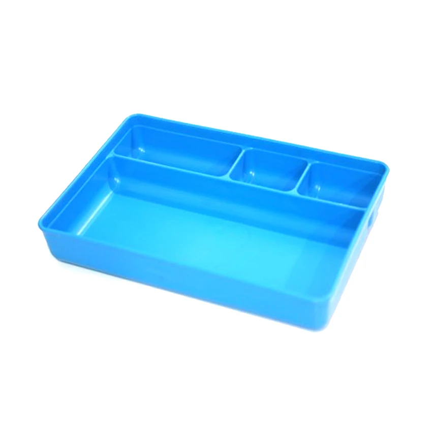 
Top Quality Ophthalmic Dressing Use Eco-Friendly Disposable Plastic Surgical Tray With 4 Space 