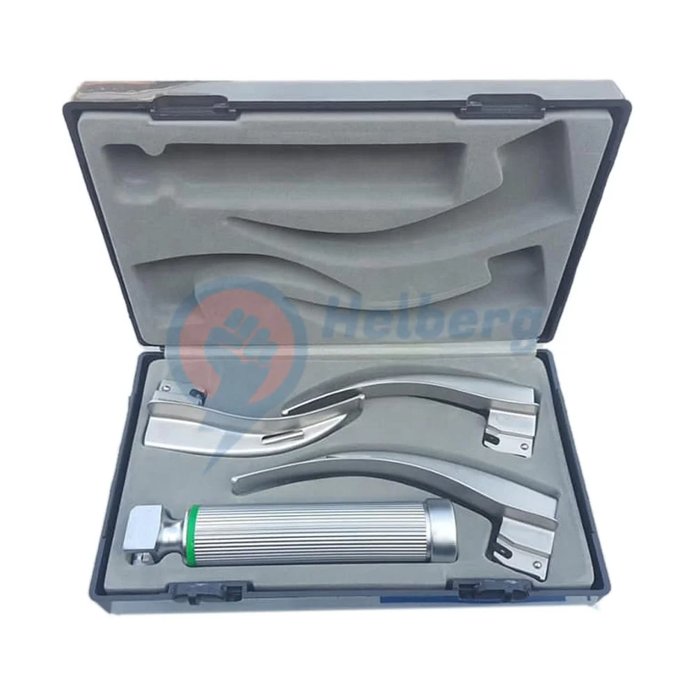 Высококачественный Ларингоскоп McCoy гибкий волоконно-оптический набор из 4 лезвий