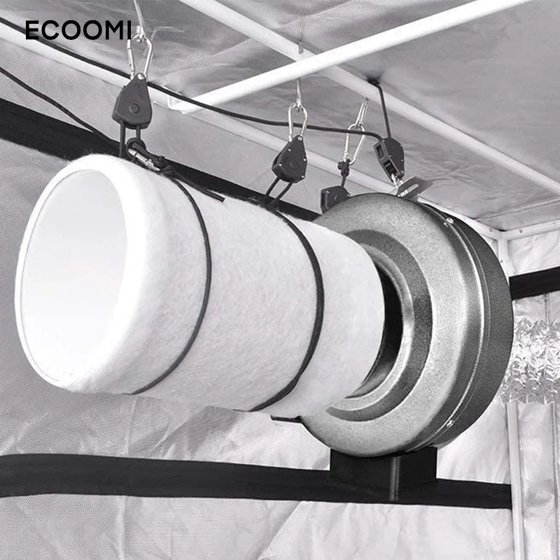 8 inch activated carbon filter air ventilation filter for greenhouses hydroponics