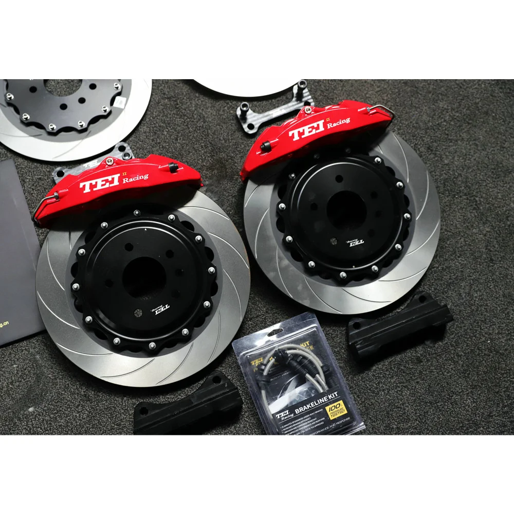 BIG BRAKE CALIPER KIT 4 PISTON BIG BRAKE KIT 330X28MM Rotor 17Inch Wheel For 2020 CHEVROLET ORLANDO