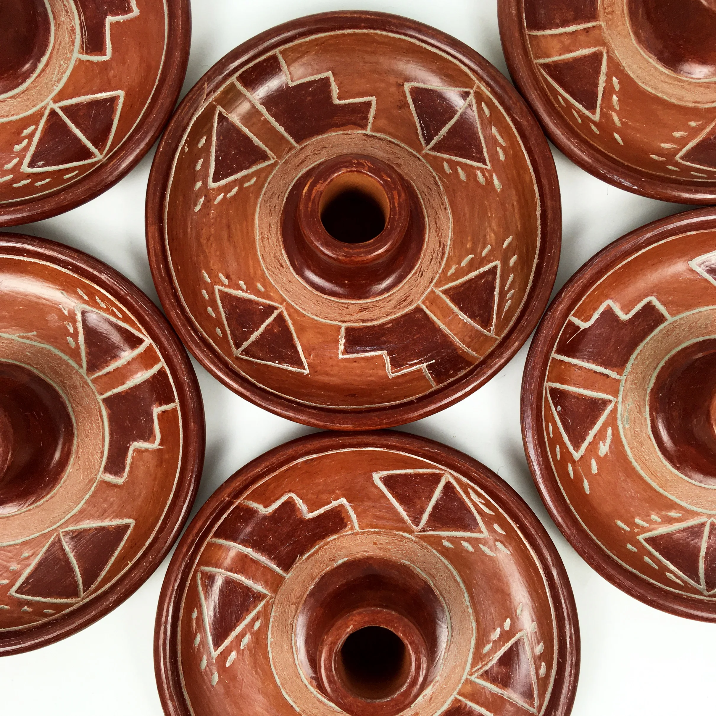 Держатель для палочек Palo Santa мочика из терракотовой ткани пальо-Санто ручная работа эквадорских ремесленников в комплект входят 1 Пало Санто