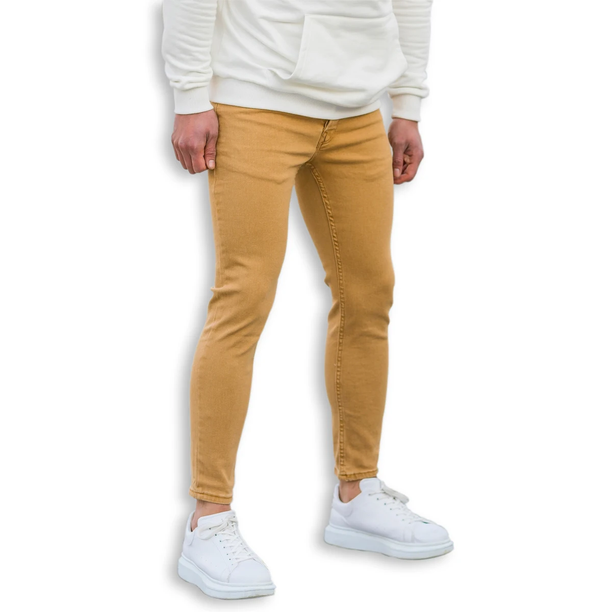 Casual 100% Cotton Fabric Denim Men Basic Skinny Jeans in Black Man New Style Slim High Quality With Wholesale Offer Trend 2022