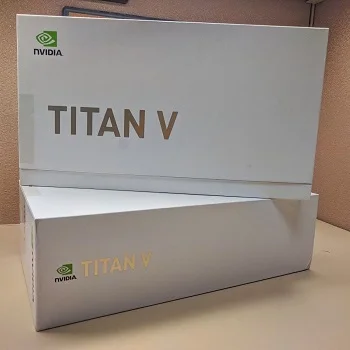 
NEW SEALED Nvidia Geforce Titans V Volta Video Card 12GB THE FASTEST GPU EVER!! 