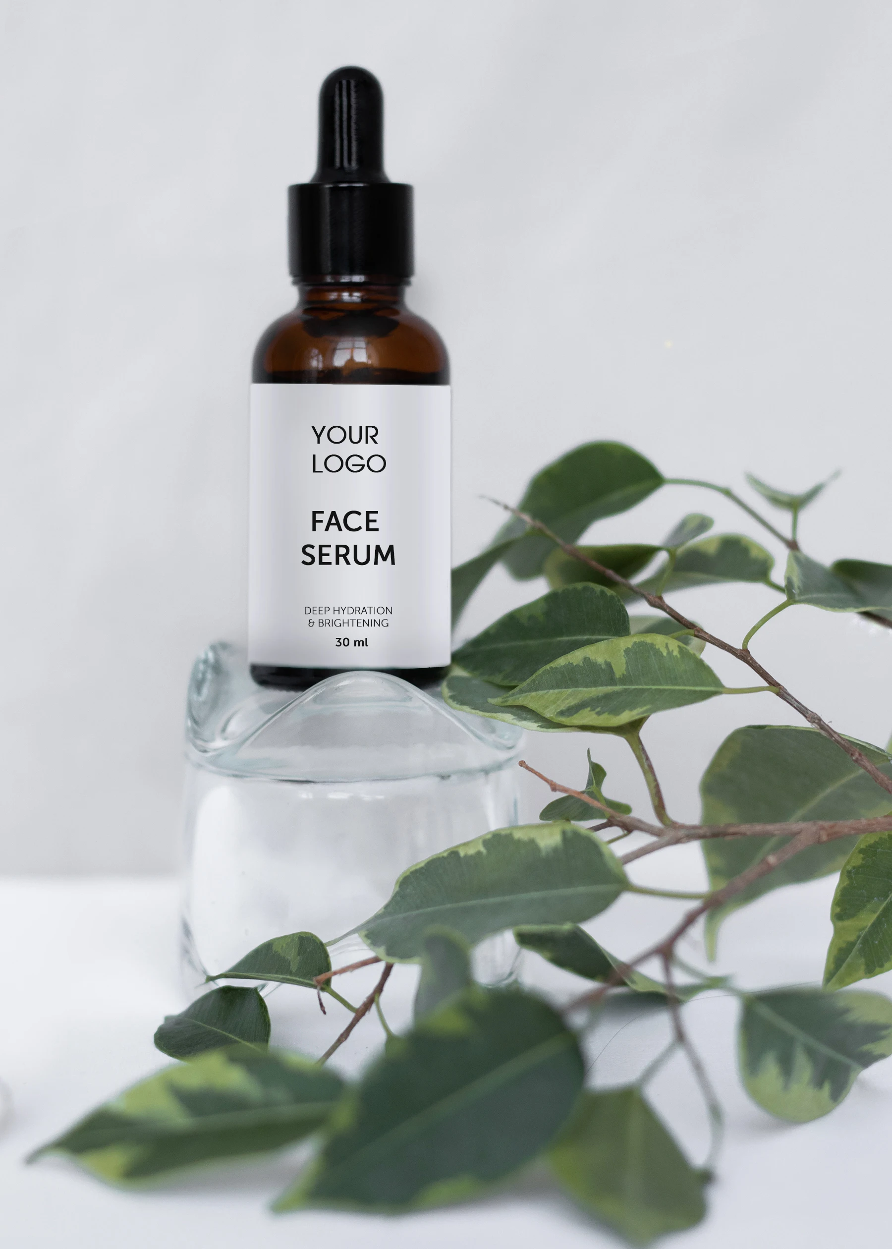 Face Serum Vitamin C Hyaluronic Acid Private Label OEM ODM Skin Beauty Lotion Gel Boost Wholesale Skin care Deep hydration