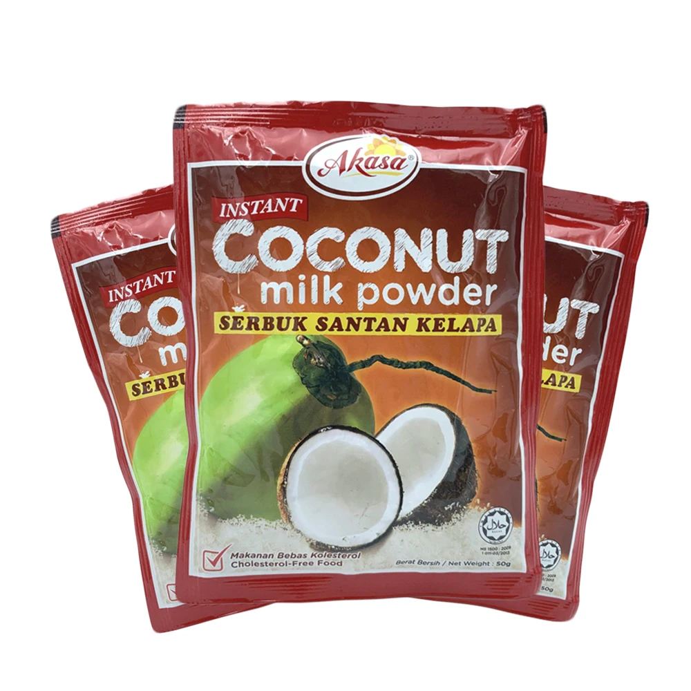 Akasa Instant Coconut Milk Powder Suppliers (Satan) provides coconut flavours at economical cost