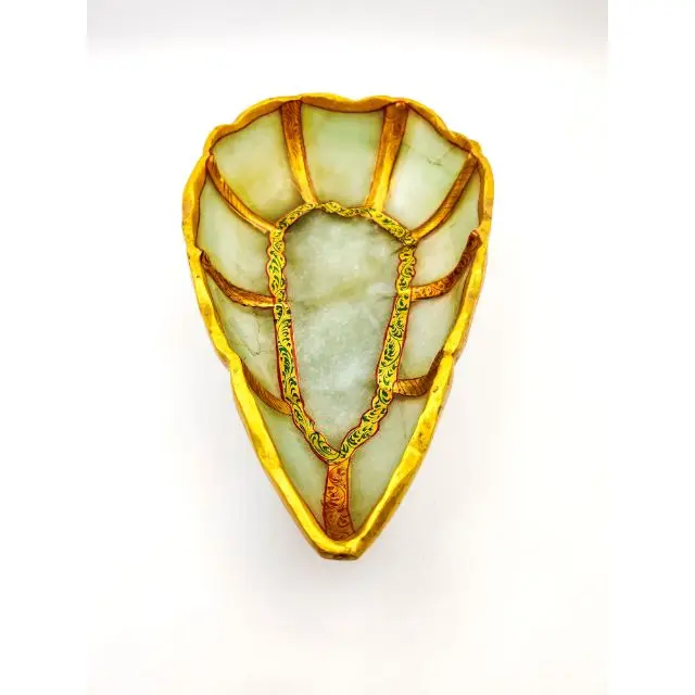 Green Aventurine Painting Bowl Gemstone Material rose quartz Bowl Product