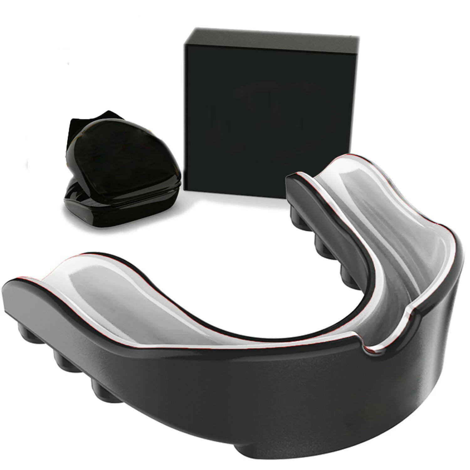 
Premium quality Quality Custom Logo Two Layer Boxing Mouth Guards For Boxing 