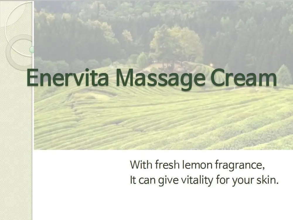 ISO22716 GMP Korean cosmetics herbal face body nourishing and moisturizing massage cream Rooicell Enervita massage cream 700g