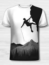 Custom Printing Fitness Jersey Blank Mens Crew T-shirt Knitted Customized Logo  Custom Made Size Long and Short Sleeve Bulk