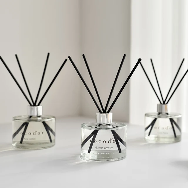 Scented Reed Diffuser, Aroma perfume, cocodor home decor, Black Cherry