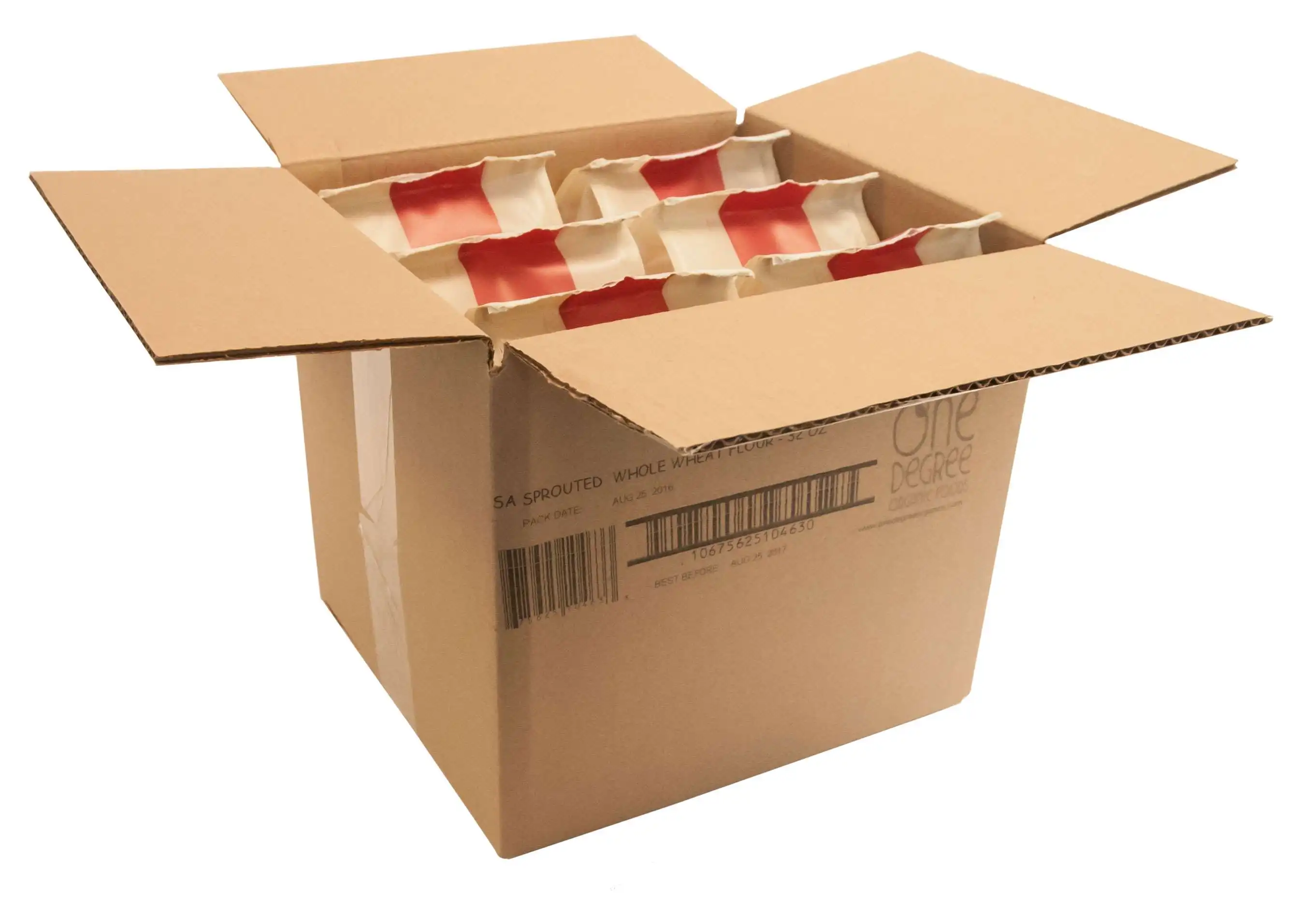  Отличный вкус без консервантов одногранная Органическая пищевая мука из цельной пшеницы 32 унции в упаковке-6 штук коробке