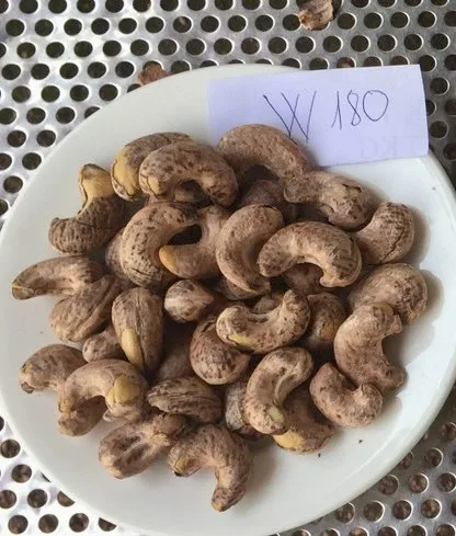 Cashewnuts Salted Roasted Unpeeled W180 Made In Vietnam