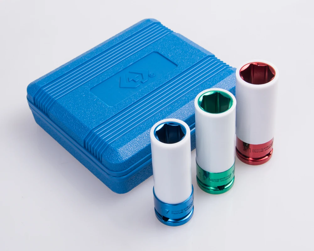 KING TONY High Quality Impact Socket Set Polished Wheels Taiwan Tool Kit 4405MX