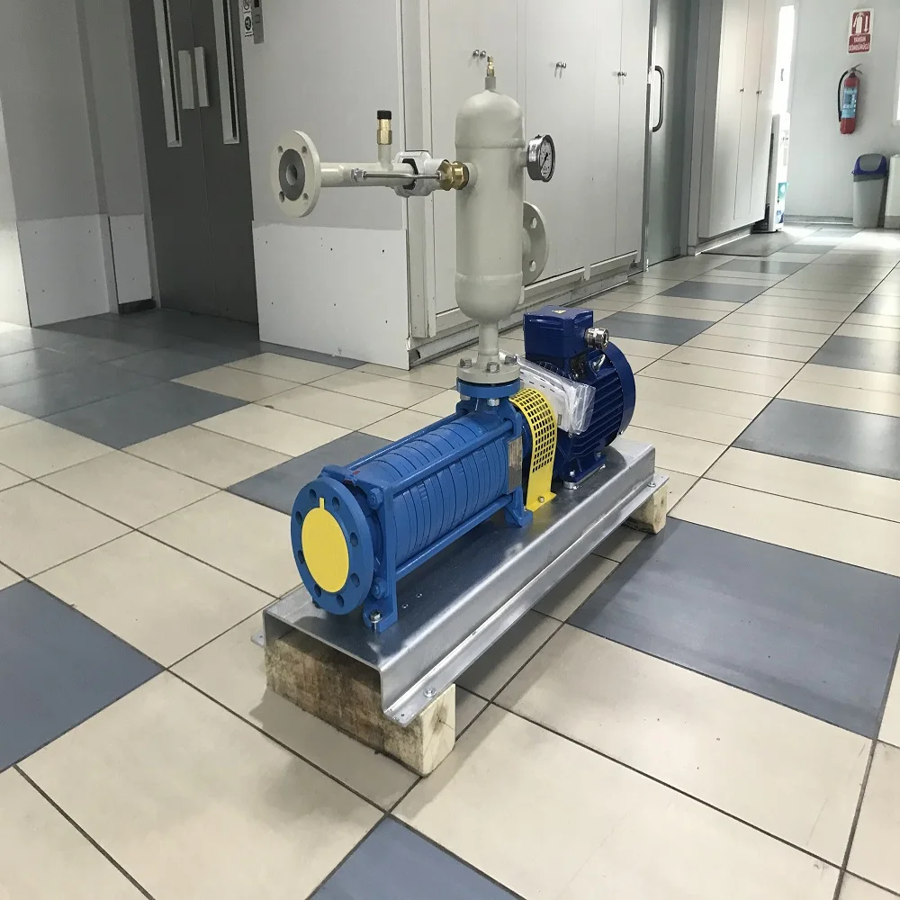 2A lpg glp centrifugal 8 stage UNIVERSAL pump coupled with 4kw ITALIAN exproof motor & ORIFIS SET for lpg fuel stations