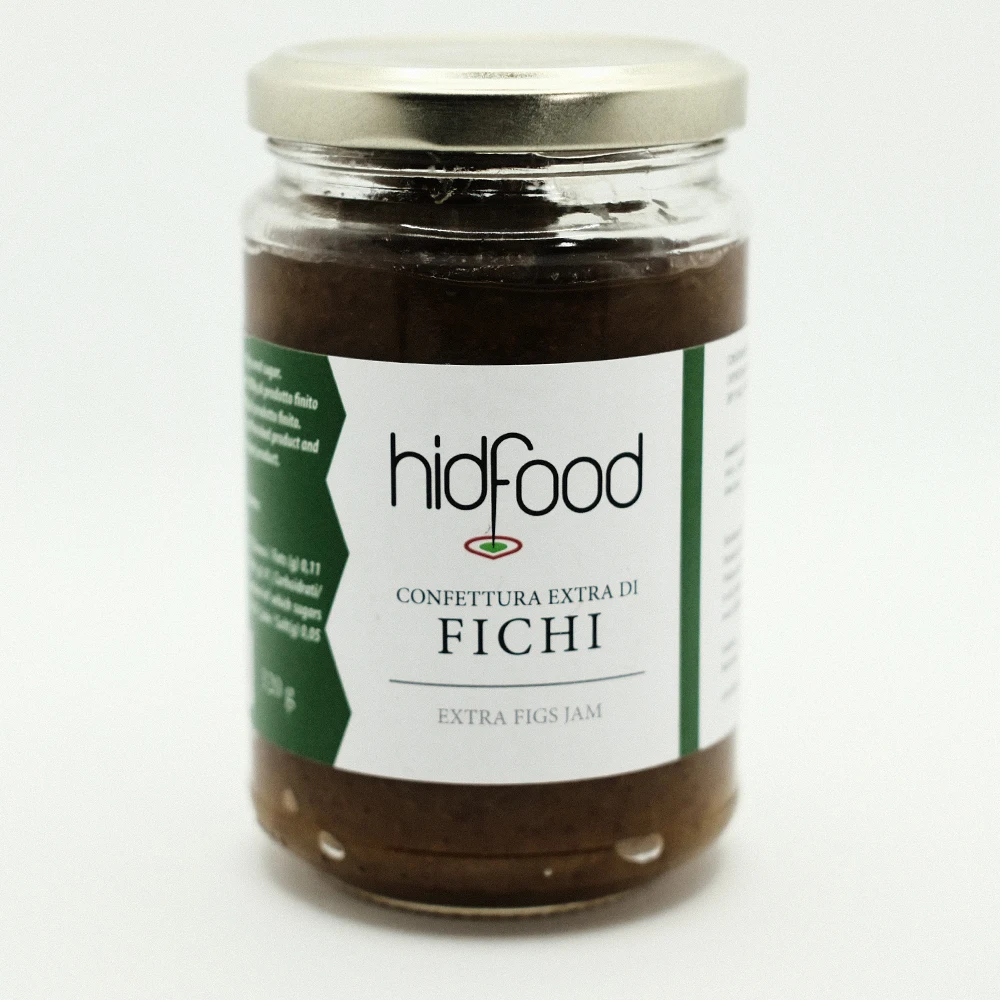 Private label Made in Italy high quality food products ready to eat figs fruit jam jars