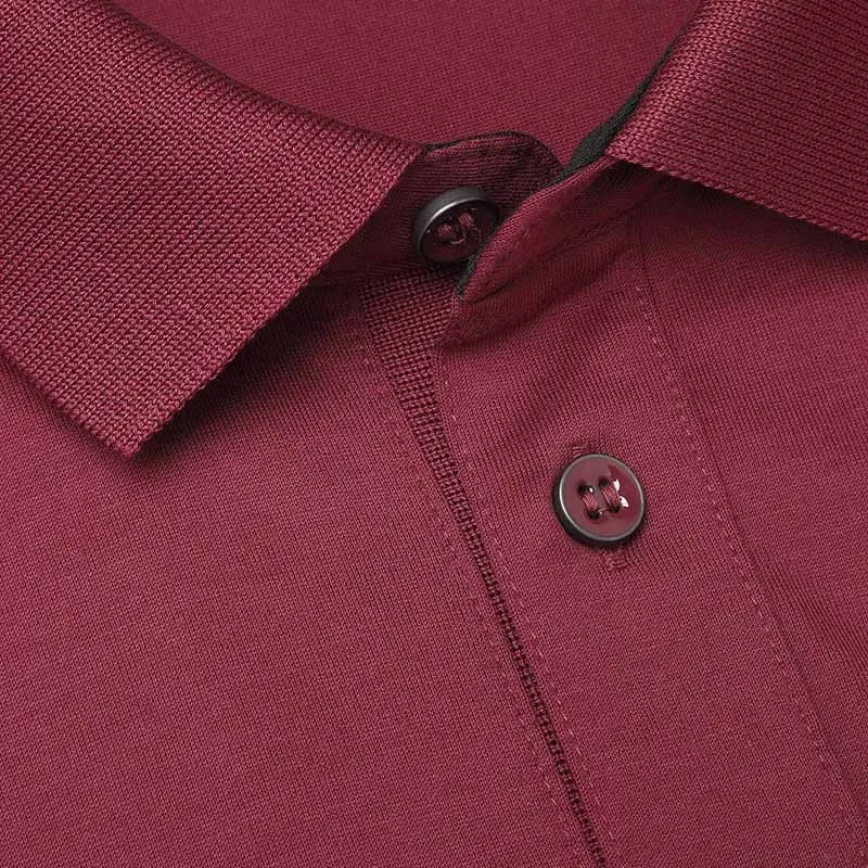  Высококачественная фабричная одежда из 100% хлопка двойная мерсеризованная рубашка поло на заказ