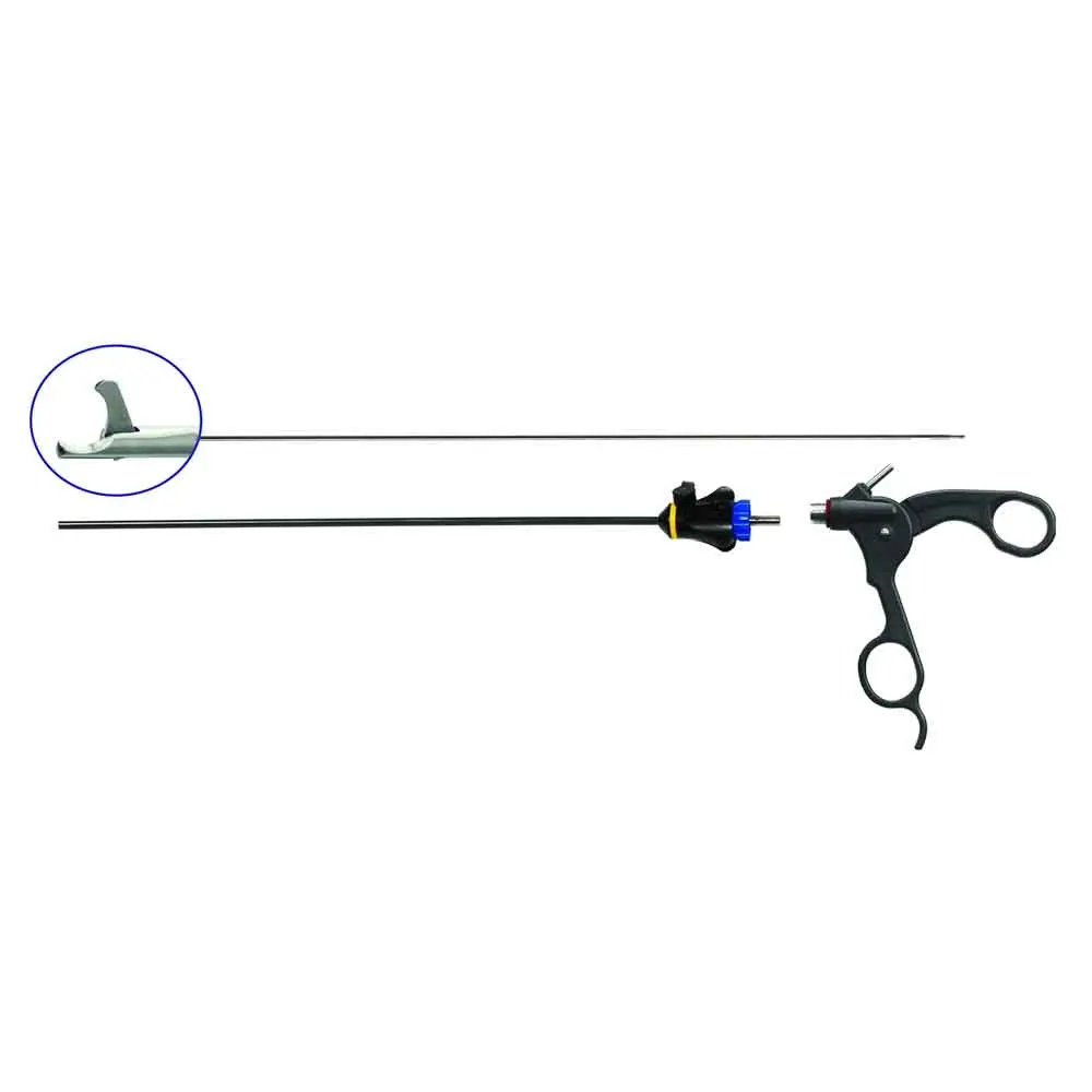 Hook Single Action Scissors Laparoscopic Gynecologic Scissor