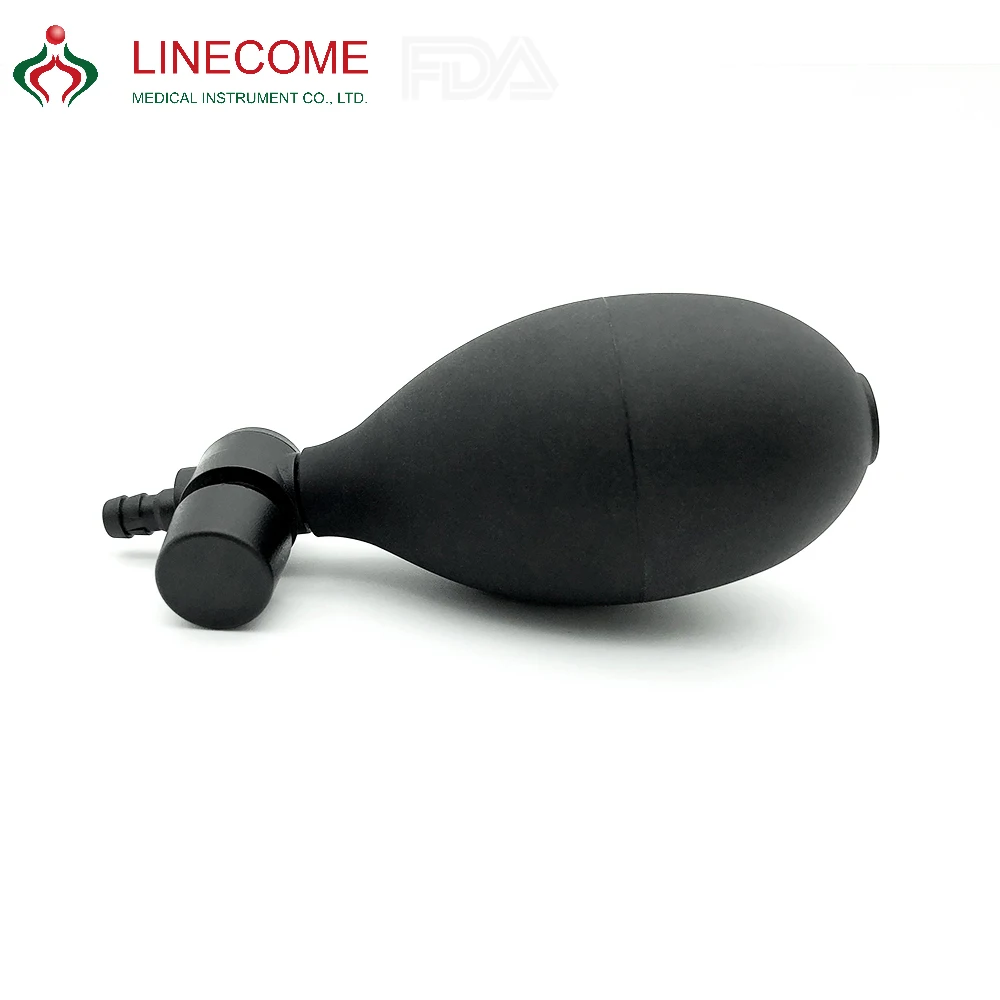 Оптовая цена по прейскуранту завода Медицинский ПВХ Регулируемый кровяное давление Сфигмоманометр лампа ручной насос с клапаном LCEL1-LY701205-00