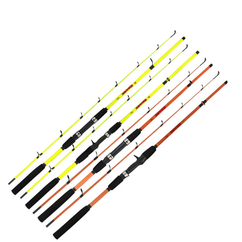1.6m 1.8m 2.1m 2.4m FRP Shrimp  Fishing Rod M-adjustable Wholesale Cheaper Squid  Fishing Rod