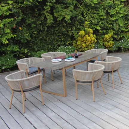 
SOFA SET WICKER PLUS WOODEN FURNITURE GARDEN FURNITURES DECORATION DINING TABLE TEA TABLE MORDEN STYLE FROM VIETNAM 