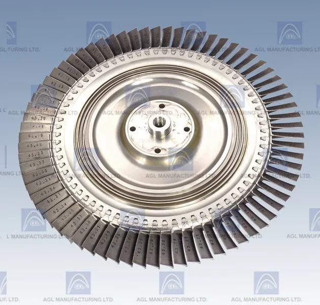 126X1654-1 GE TURBINE DISK ASSEMBLY, 70 SLOTS EMD ALCO