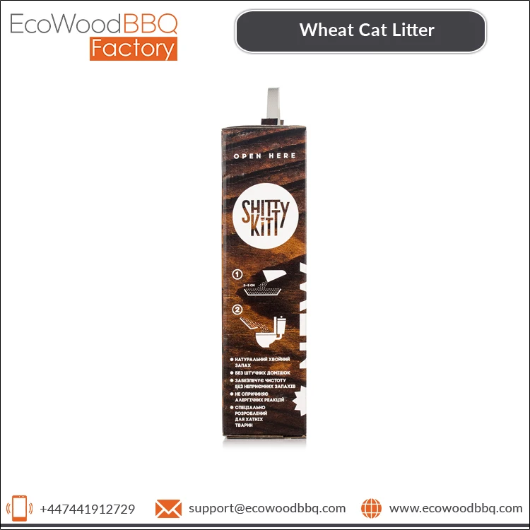 Bulk Selling Authentic Quality Bulk Selling 100% Natural and Organic Wheat Bentonite Cat Litter