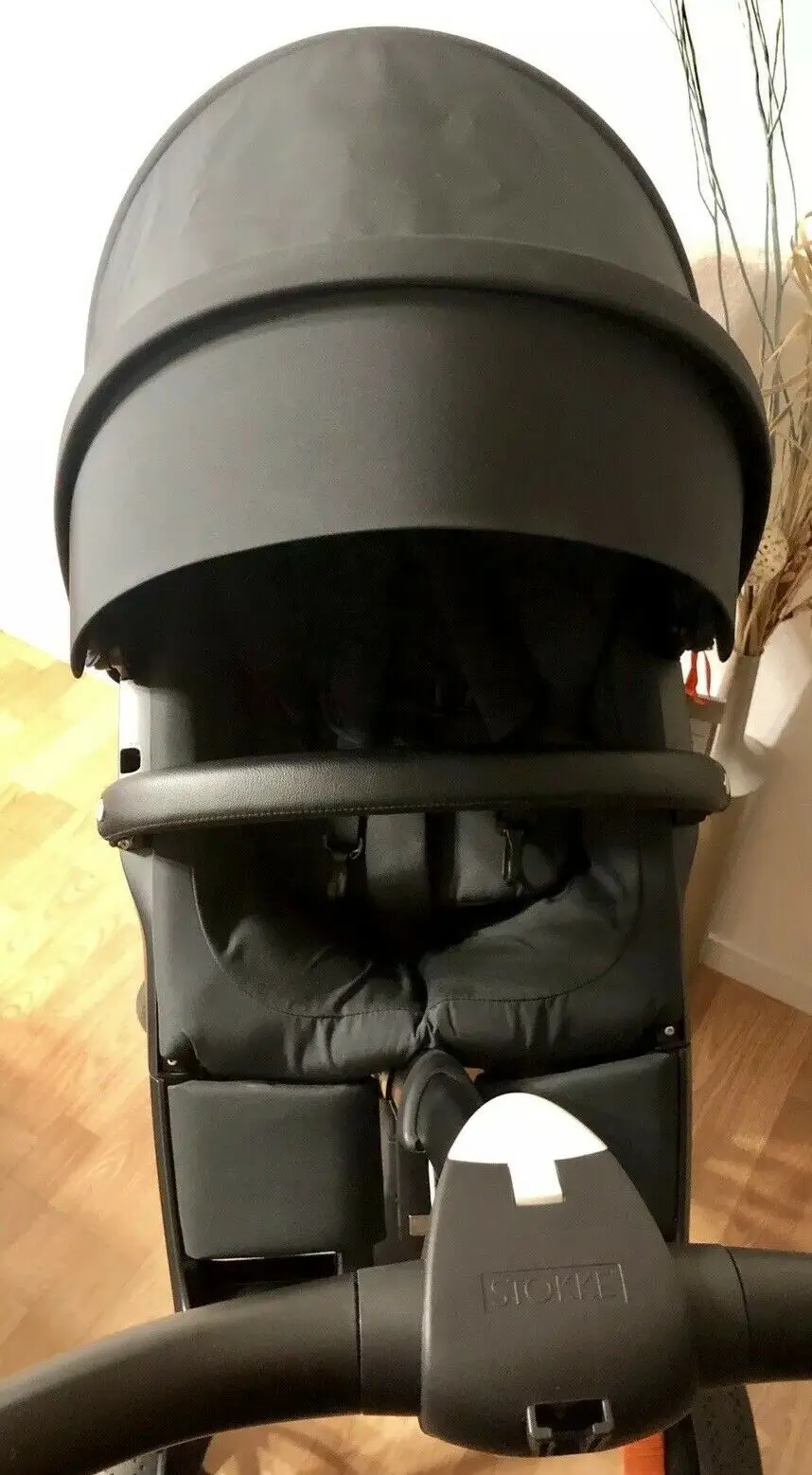 
100% NEW STOKKES XploryS V6 Black Chassis Stroller 