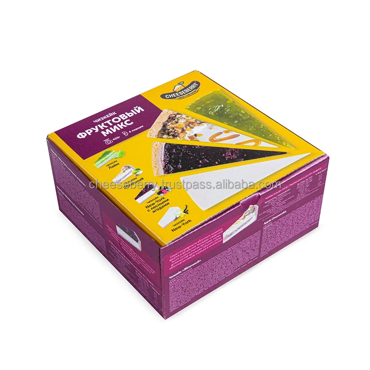 Высококачественный фруктовый замороженный чизкейк «чизер», продукт России, оптовые цены, замороженные чизкейки