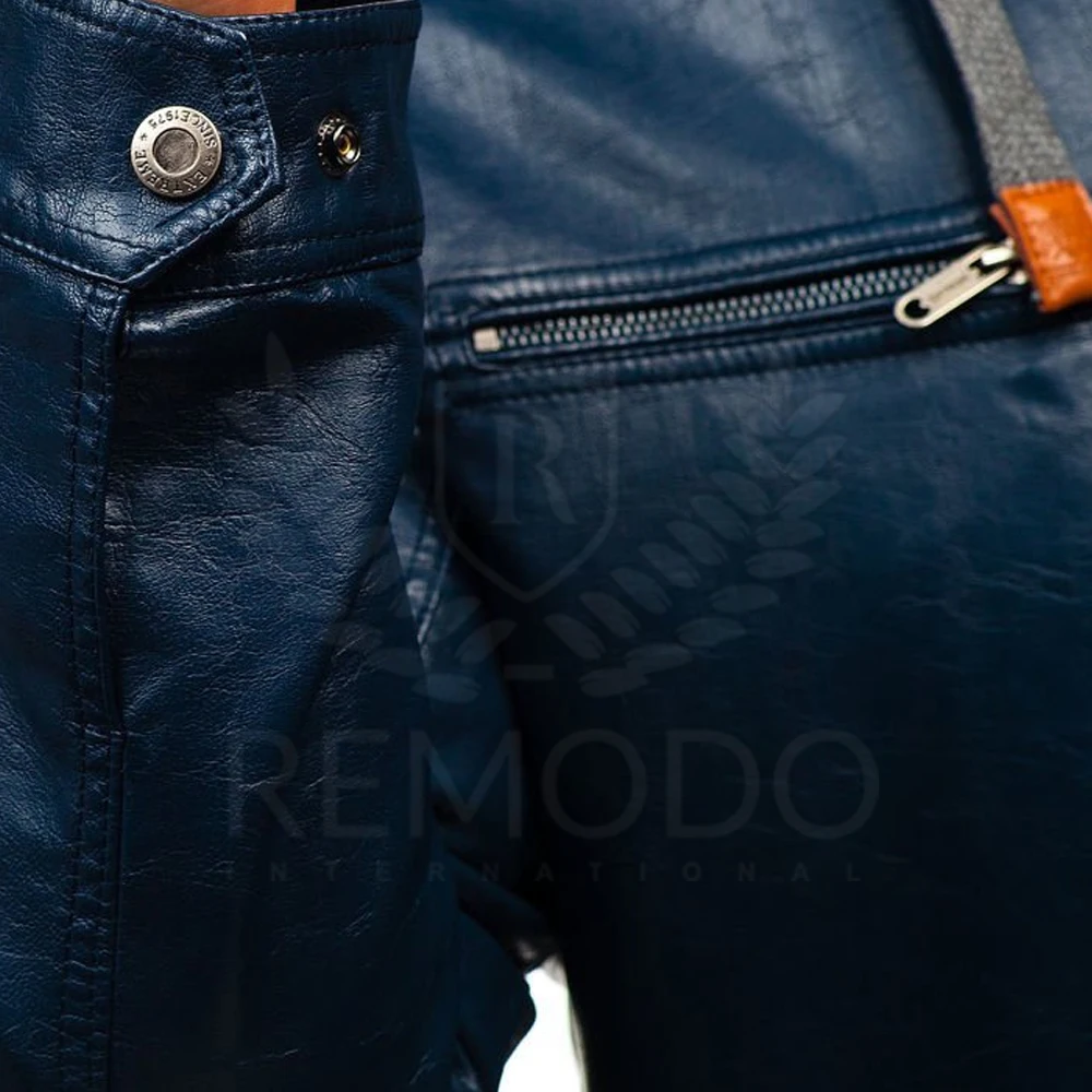 Leather Fashion Jackets Buffalo Cowhide Pakistan in Suede GENUINE Leather Shell Men Leather Fabric for Winter Custom Logo Print