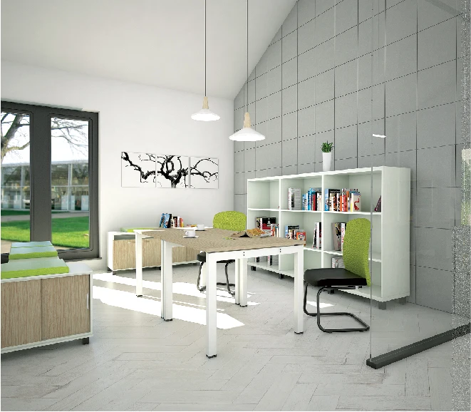 Latest Hot Sale Malaysia Commercial Office Furniture NEO Series Discussion Table Excellent Quality Design Discussion Work Desk