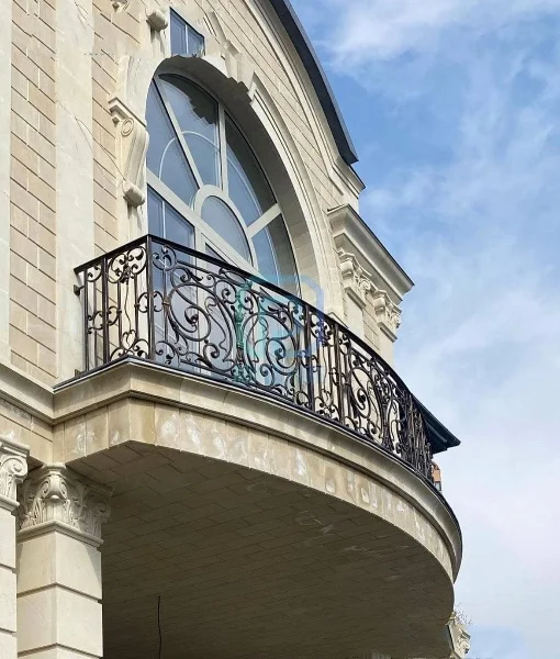 Typical Iron Balcony Railings Wrought Iron Balcony For Sale