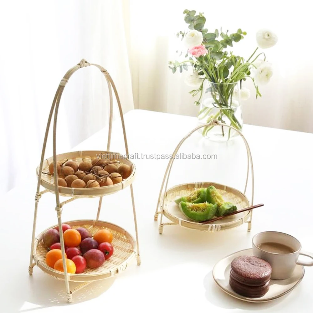 High quality bamboo serving tray/fruit tray/restaurant fast food tray