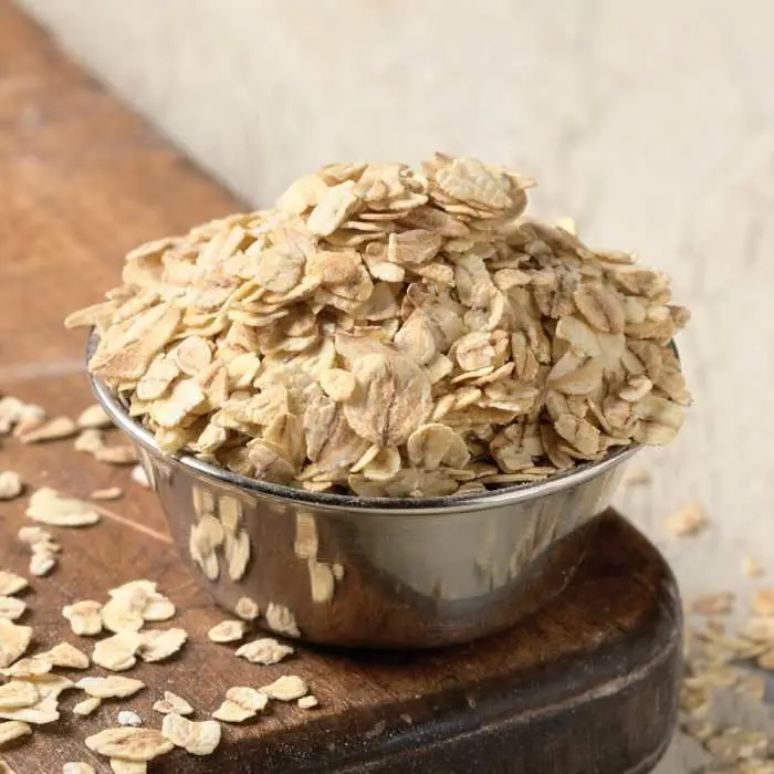 Свернутый овес хлопья овса австралийский