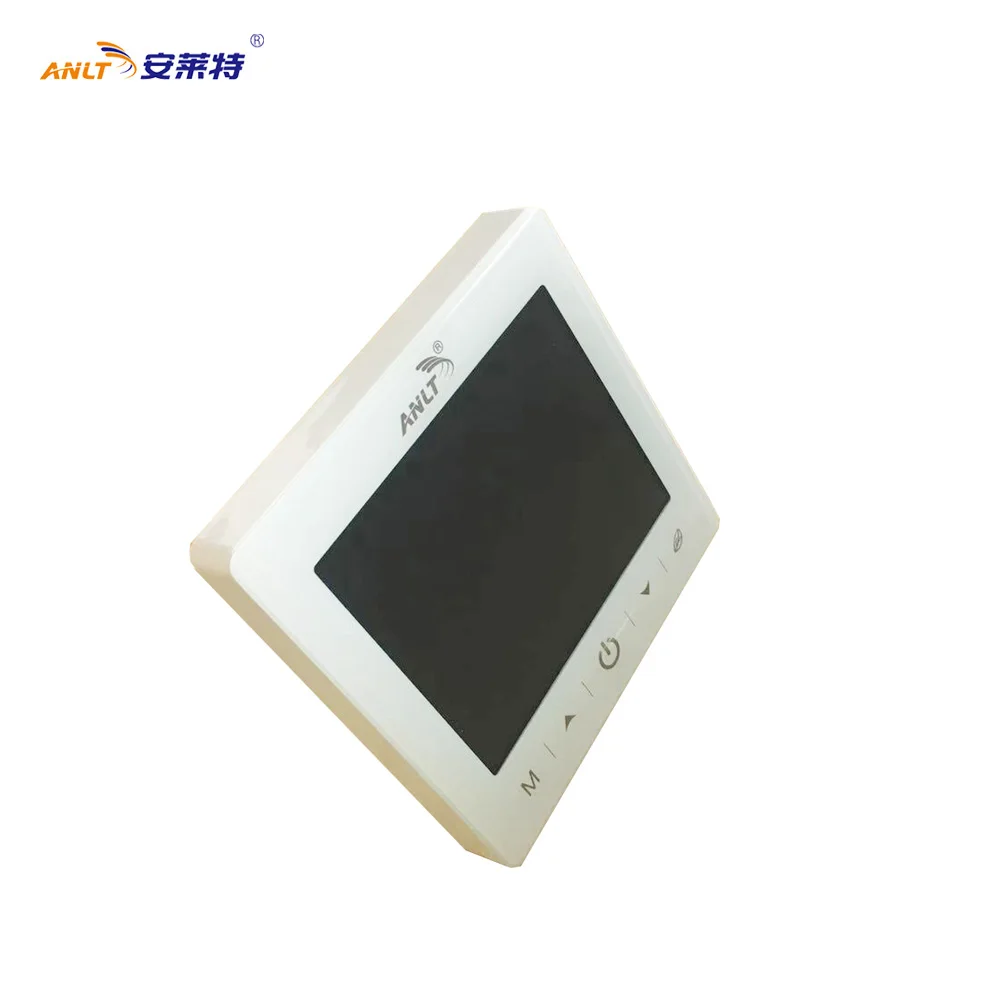 Smart Thermostat WiFi Temperature Controller White Panel APP Remote Control for 16A Electric Floor Heating System