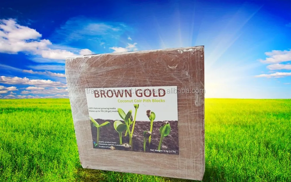  Кокосовая смесь для выращивания растений биообогащенная растущая среда