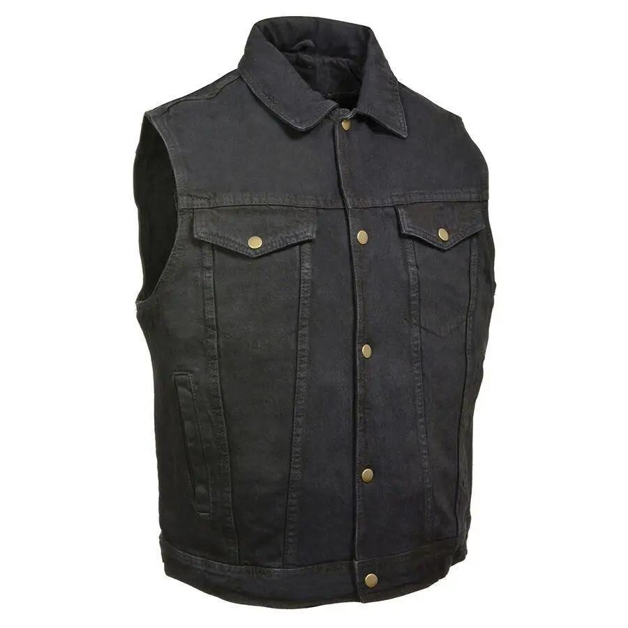 Stylish Leather Motorbike Vest For Men And Women
