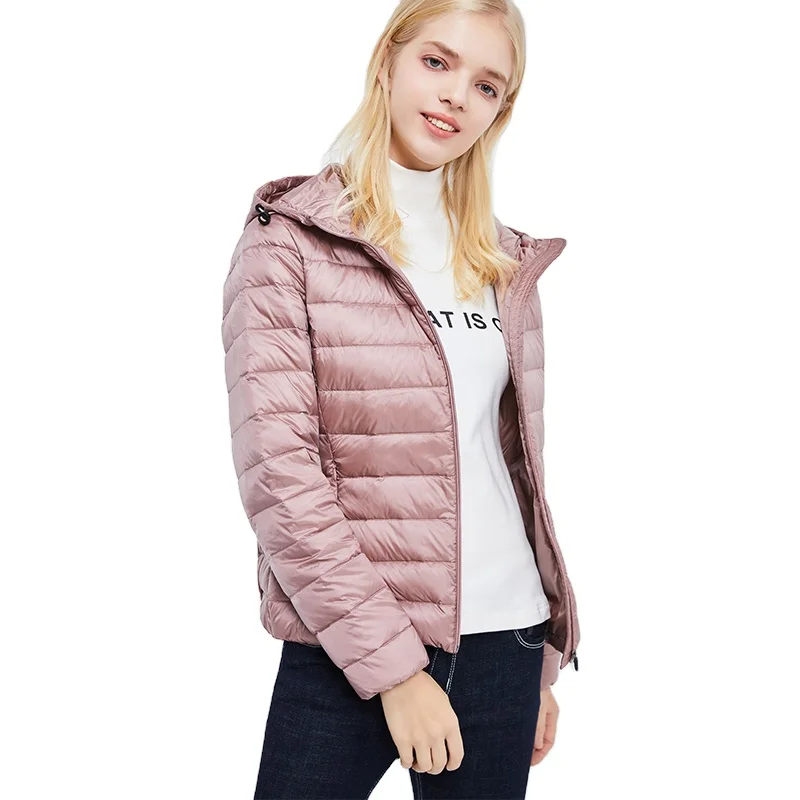 Wholesale cheap price puffer jackets for women warm winter stylish padded custom logo puffy jacket 100%polyester bubble coats