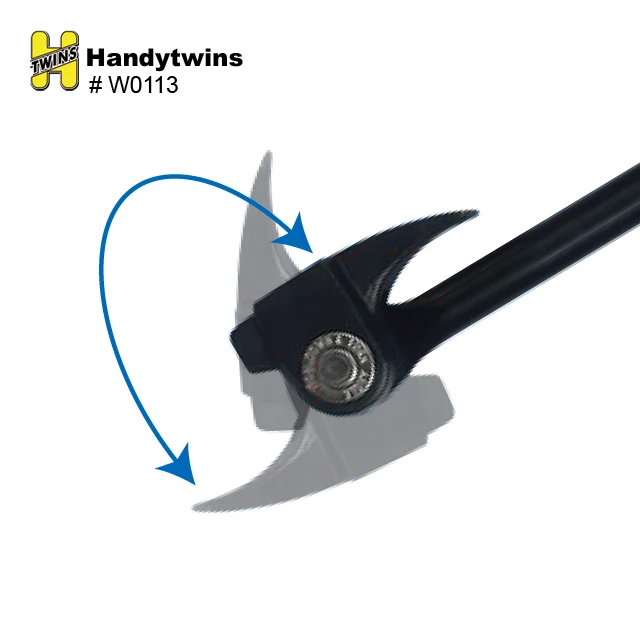 Adjustable angle Pry Bar for Construction Industry