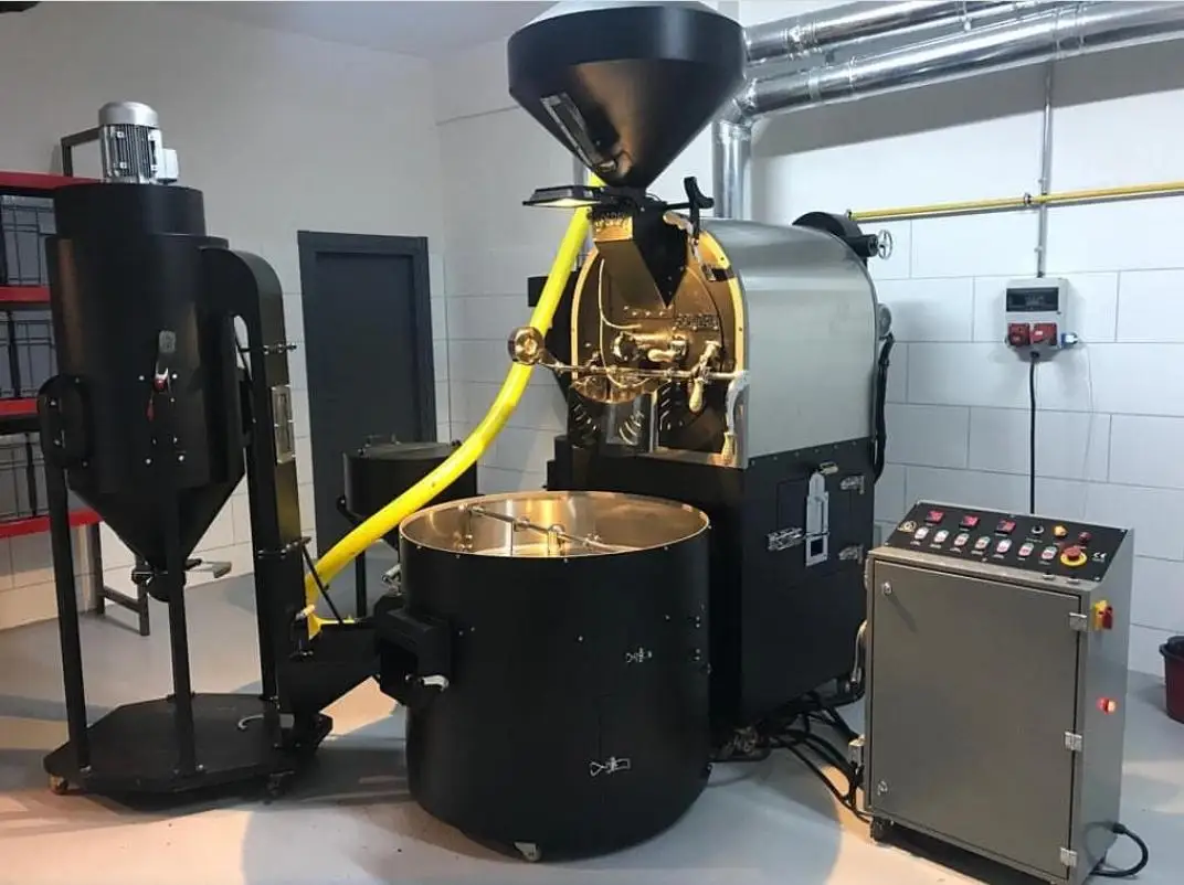 
GR30 30 KG Golden Coffee Roaster with Loader, Commercial Coffee Roaster 