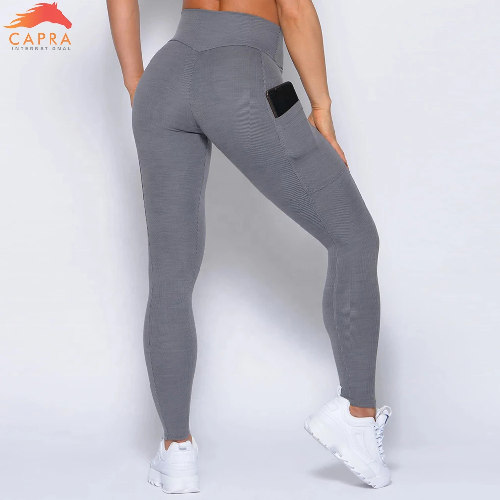 High Waisted Fitness Leggings and Sports Bra Sets Sexy Plus Size Pants With Pockets Women Yoga Gym Set Wholesale