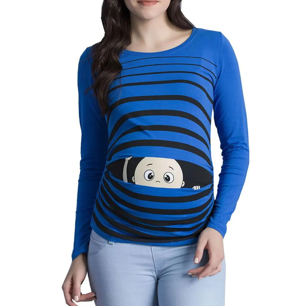 Fully printed maternity t-shirts