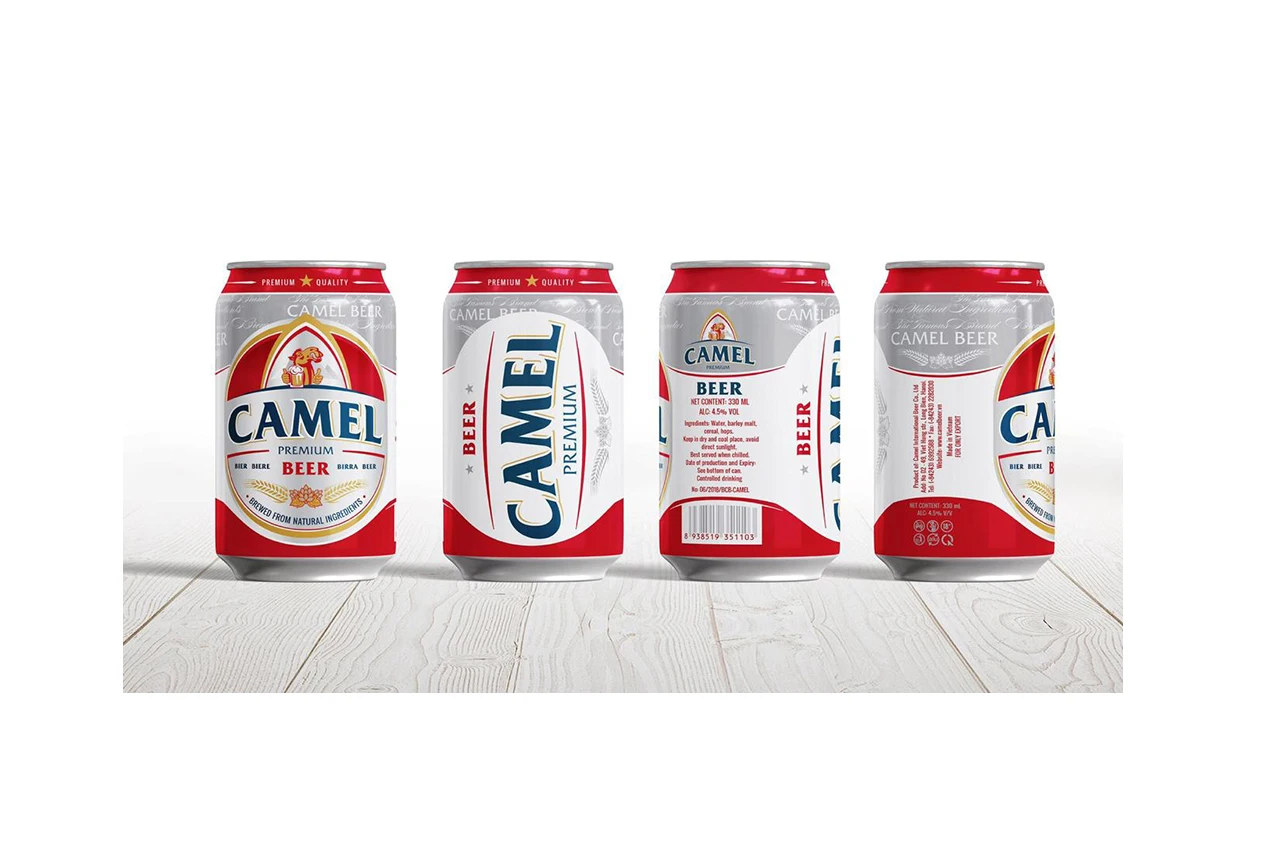 High Quality CAMEL Private Label Beverage Can Tinned Beer from