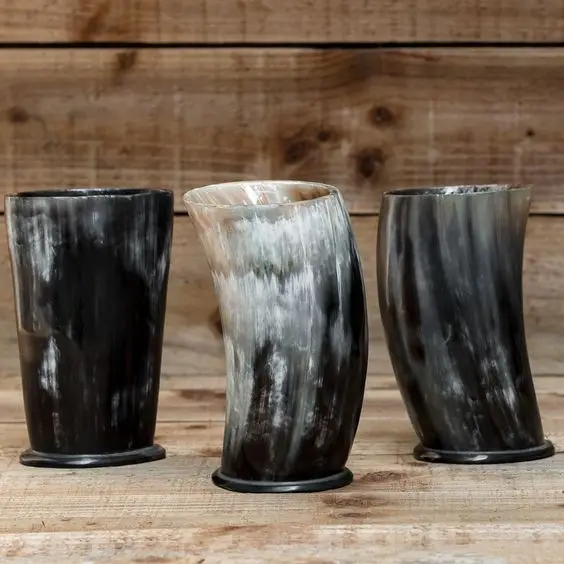  Стаканы для пива из буйвола