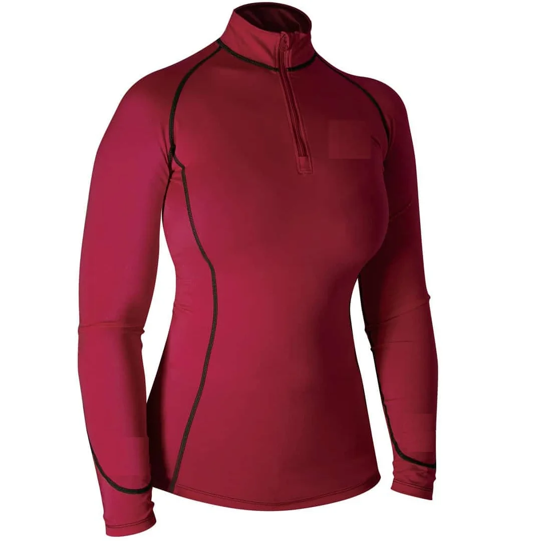 JOXAR WOOF WEAR PERFORMANCE RIDING SHIRT ORANGE