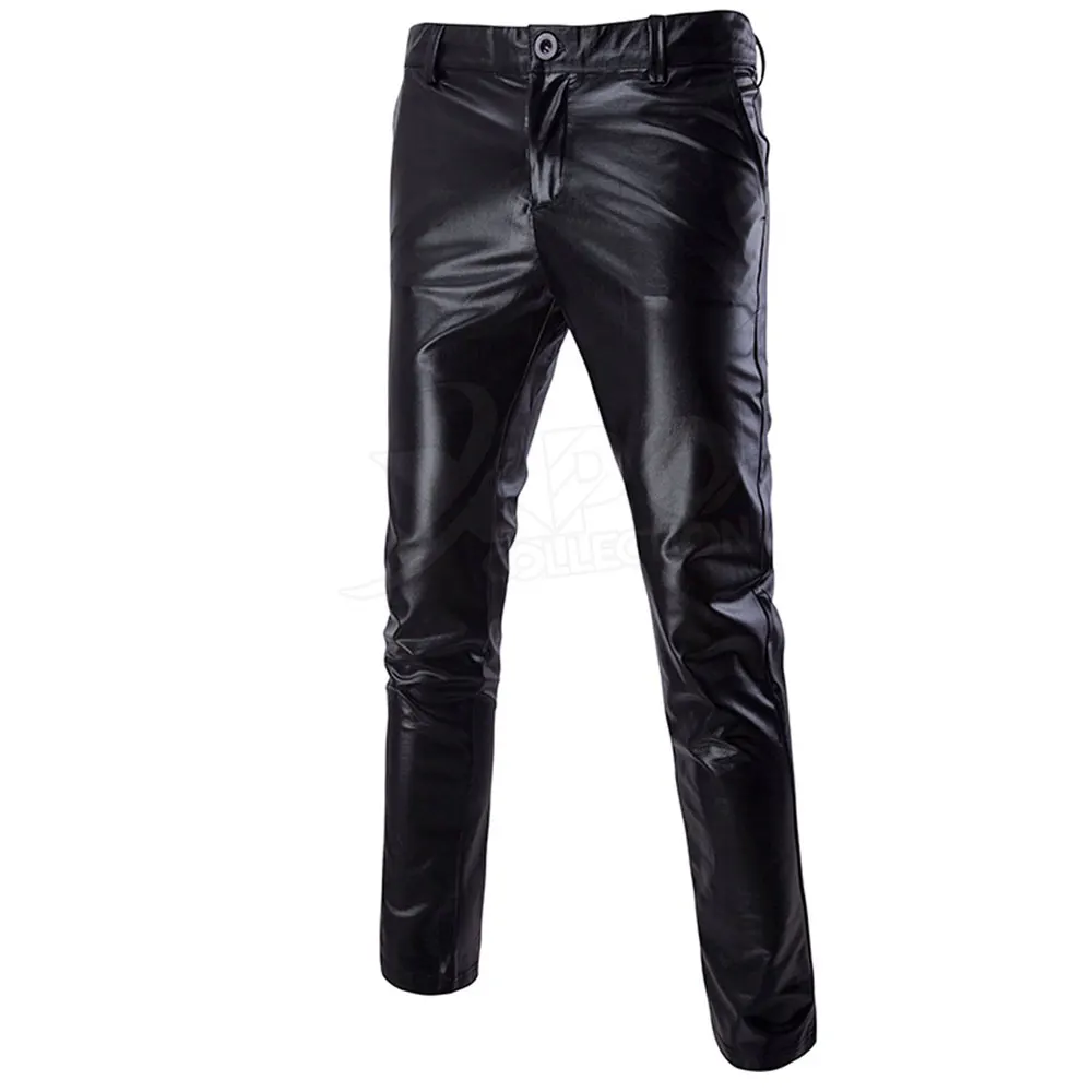Latest Design 2022 New Season Men Fashion Soft Leather Pants Wholesale Cheap Price Leather Pants